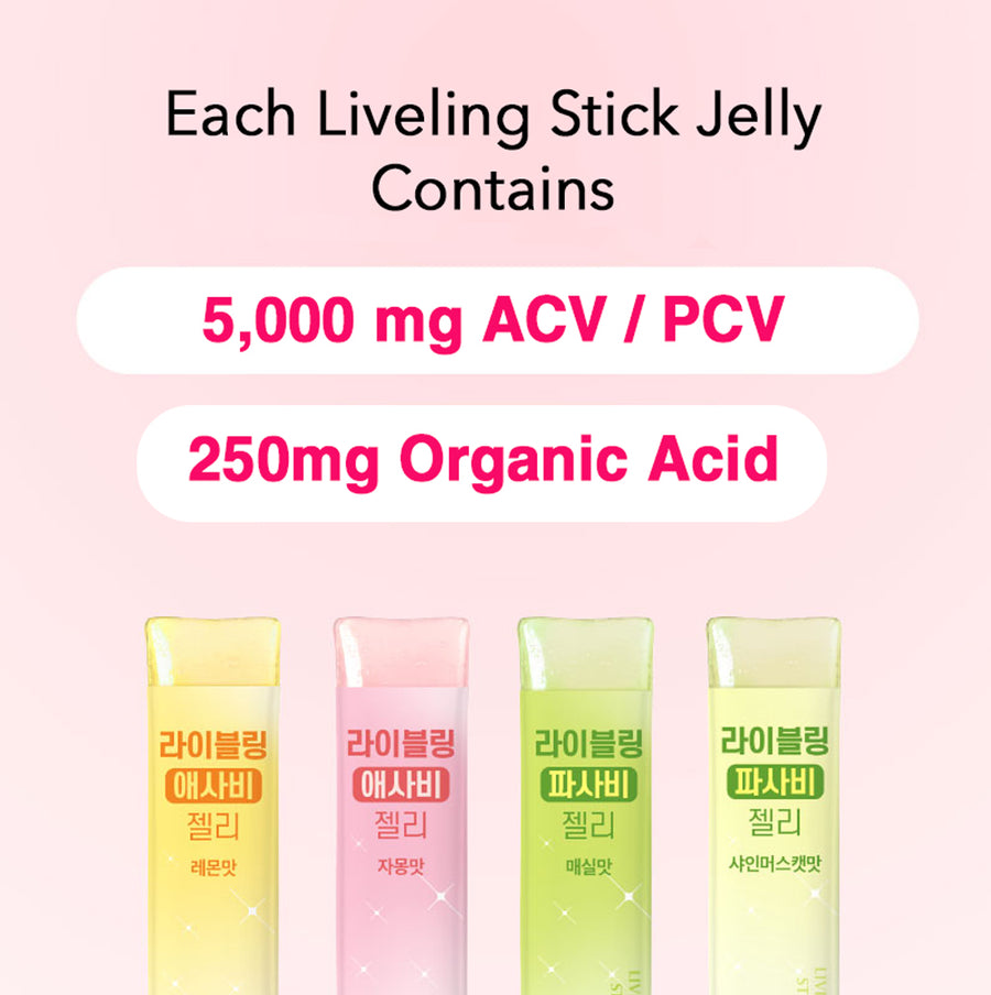 Liveling ACV Jelly - Grapefruit (20g x 10ea)