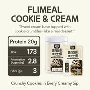 FLIMEAL Protein Shake - Cookie & Cream (630g)