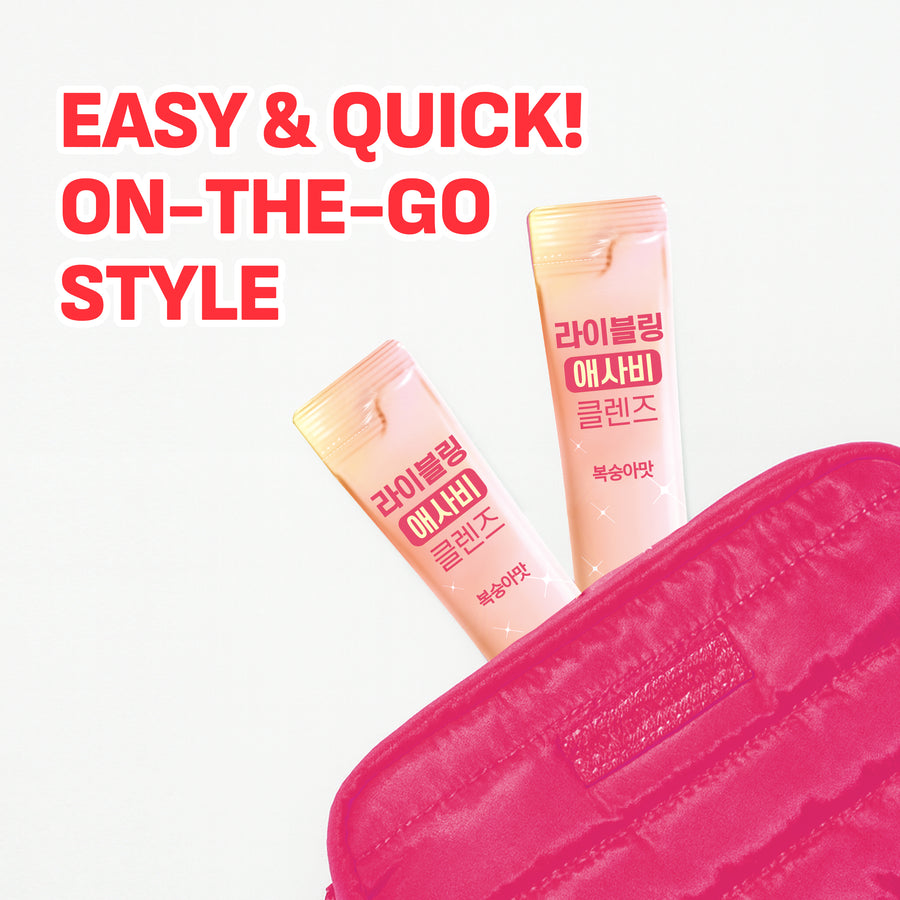 Liveling Apple Cleanse - Peach (15ml x 30ea)