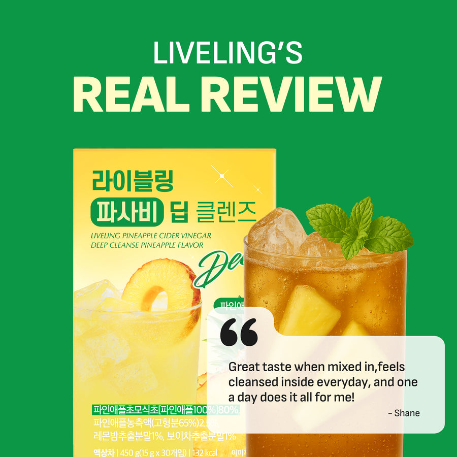 Liveling PCV Deep Cleanse - Pineapple (15ml x 30ea)