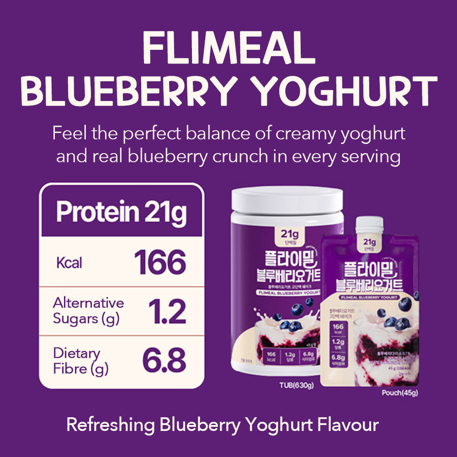 FLIMEAL Protein Shake - Blueberry Yoghurt (630g)