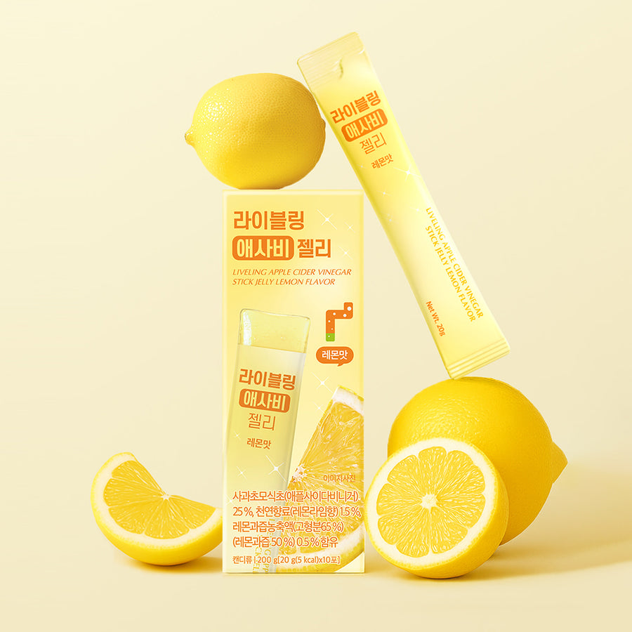 Liveling ACV Jelly - Lemon (20g x 10ea)
