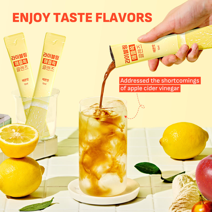 Liveling Apple Cleanse - Lemon (15ml x 30ea)