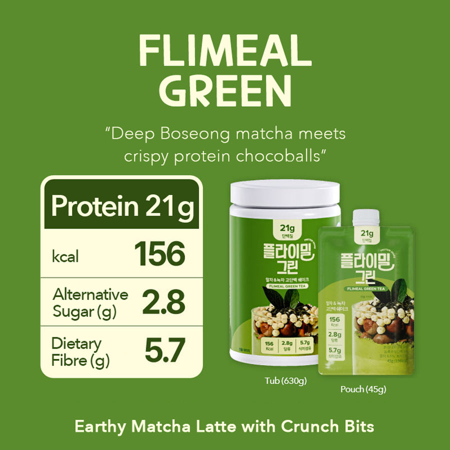 FLIMEAL Protein Shake - Green (630g)
