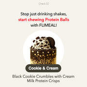 FLIMEAL Protein Shake - Cookie & Cream (630g)