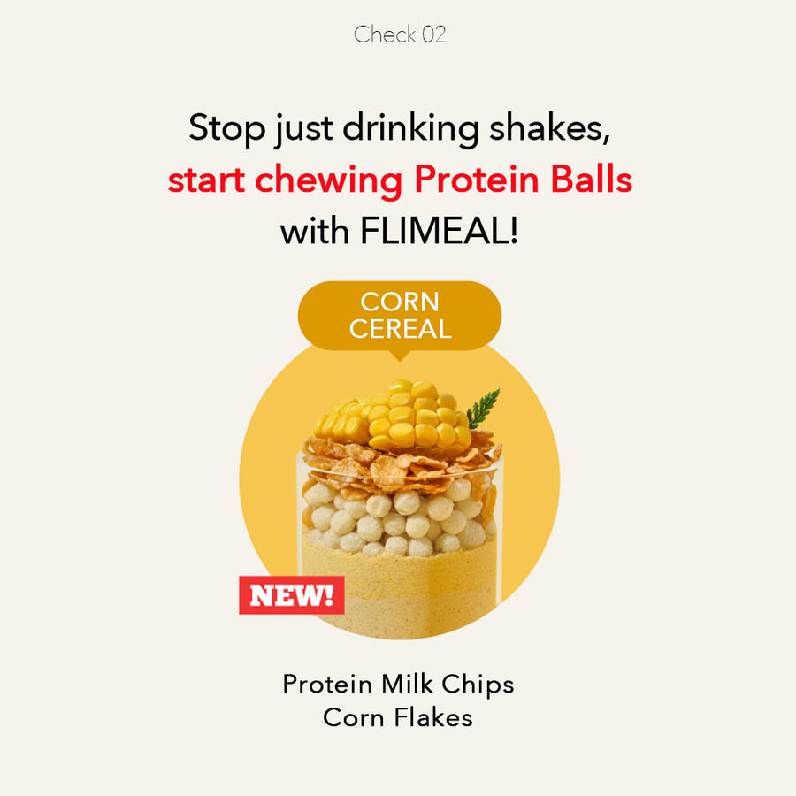 FLIMEAL Protein Shake - Corn Cereal (45g x 7ea)