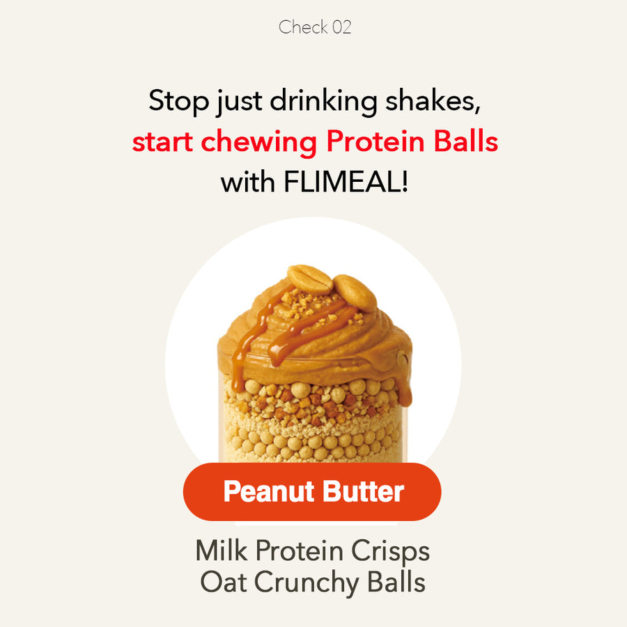 FLIMEAL Protein Shake - Peanut Butter (630g)