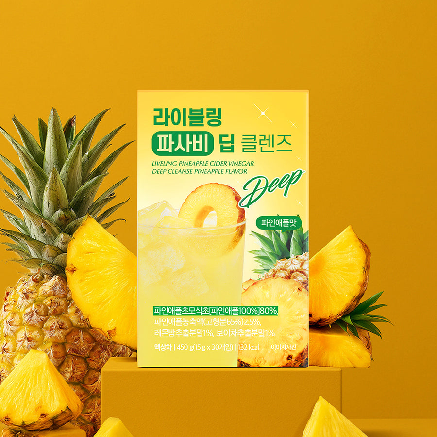 Liveling PCV Deep Cleanse - Pineapple (15ml x 30ea)